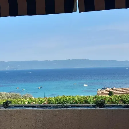 Marinella, Vue Panoramique, Superbe T2 A 150 M Ajaccio (Corsica)